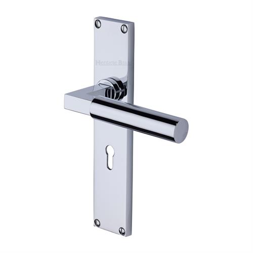 BAUHAUS LEVER HANDLE ON BACKPLATE